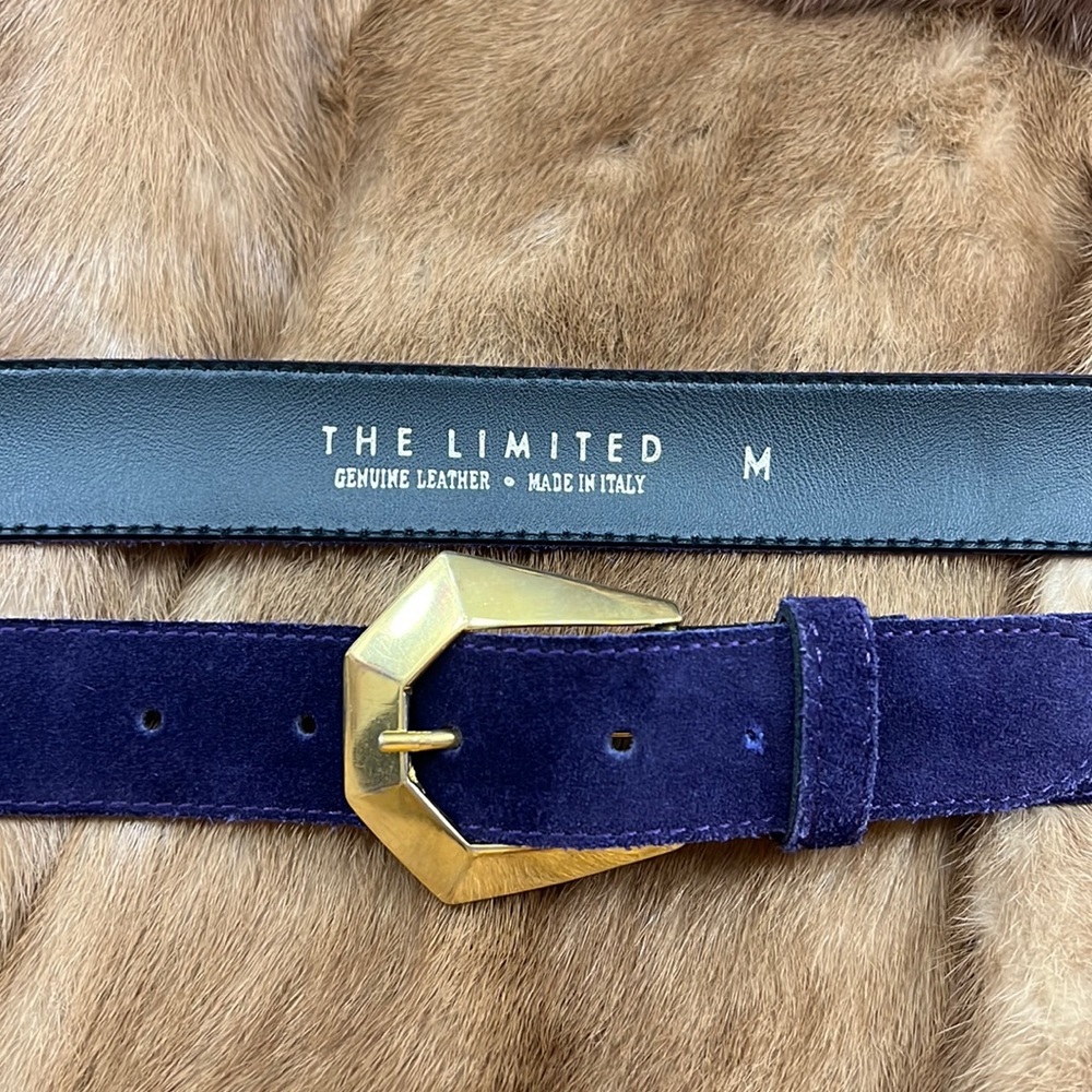 The Limited suade belt 💜